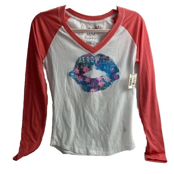 Aeropostale long sleeve womens shirt  medium Brand New with tags! - Picture 1 of 10